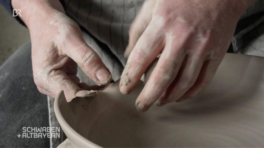 BR-Dokumentation Über Dorfkind Keramik "Teller für den Sternekoch"